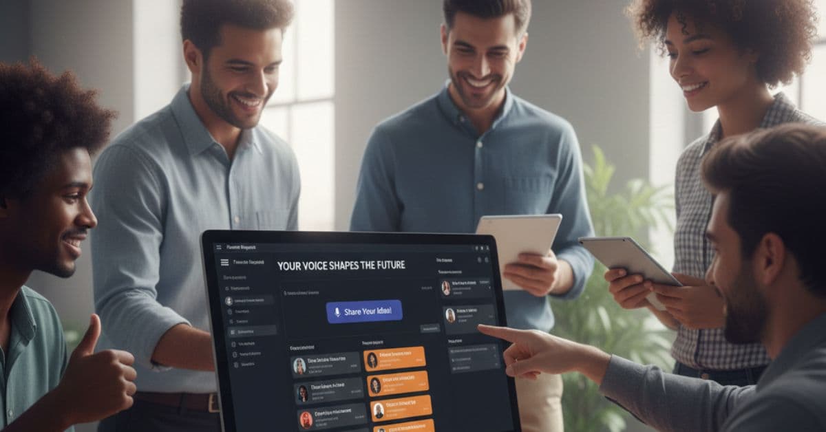 Feature request app dashboard showing centralized feedback management and prioritization tools