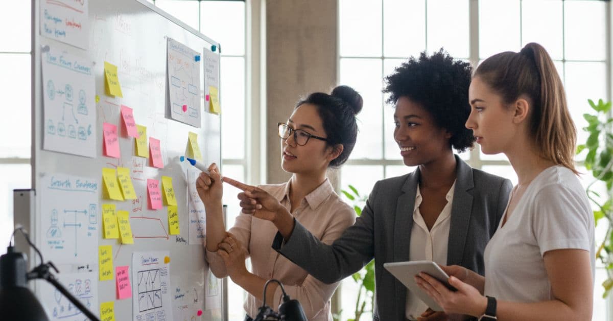 Feature request prioritization dashboard showing RICE scores, voting data, and roadmap planning tools
